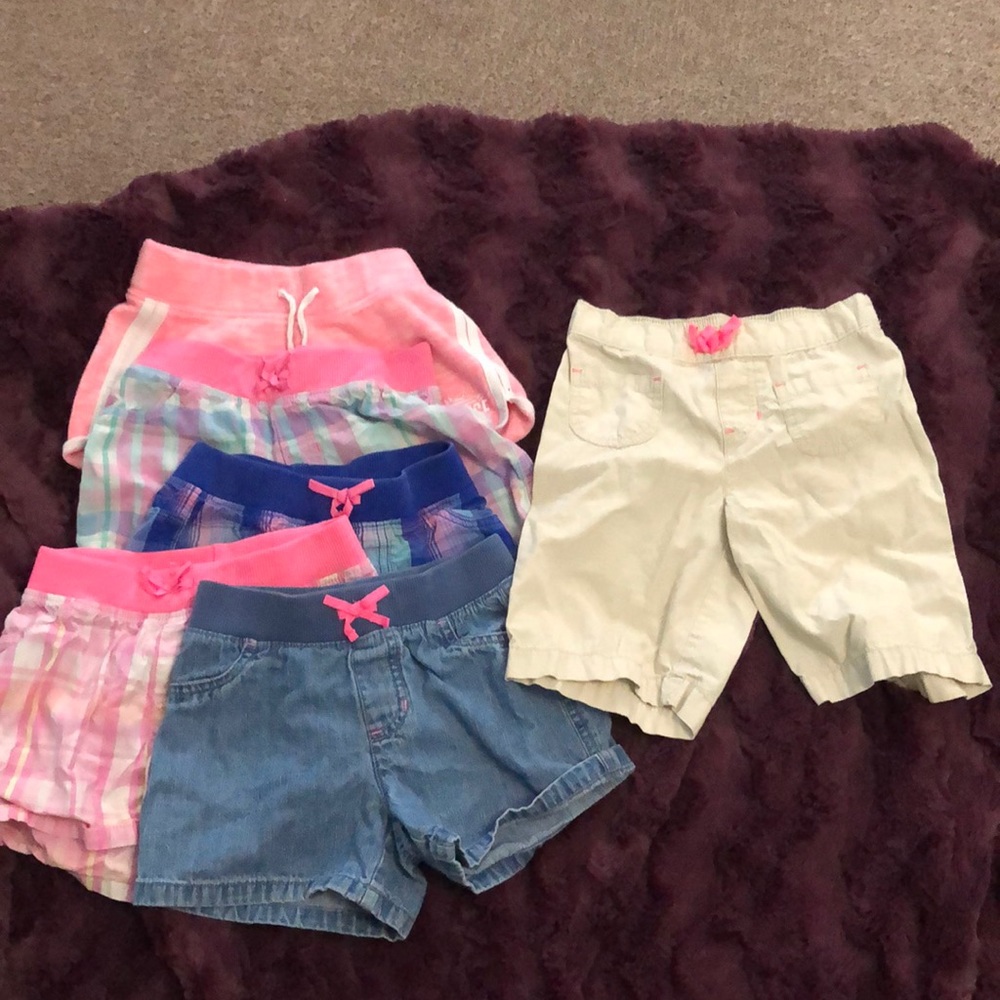 Girls shorts bundle size 7